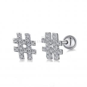925 Sterling Silver Stud Earrings